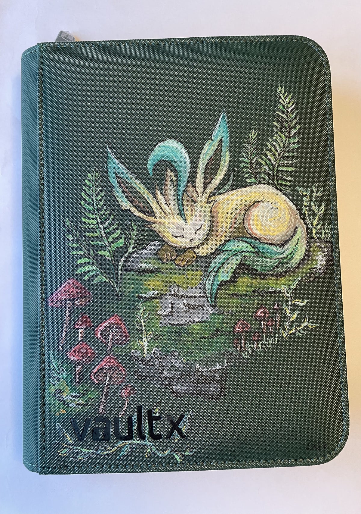 4-Pocket Hand-Painted Binder Commission (This listing is for deposit only)